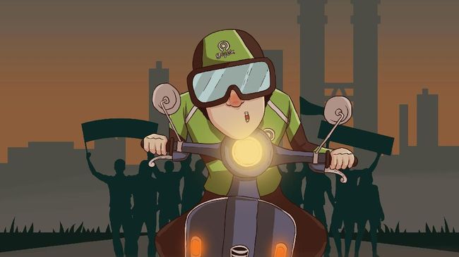 Maaf Gojek dan Grab, Ojol Masih Ilegal di Malaysia