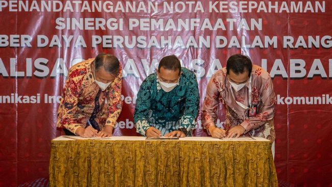 Telkom, Telkomsel, dan Jababeka Kembangkan Jaringan 5G