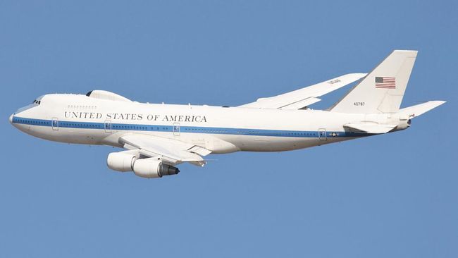 Amerika Terbangkan ‘Pesawat Kiamat’, Siap Lawan Rusia?