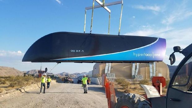 foto : Hyperloop One/Handout via REUTERS