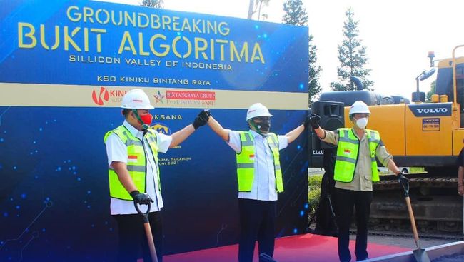 Bangun Bukit Algoritma Sillicon Valley RI Bakal Pakai Kripto