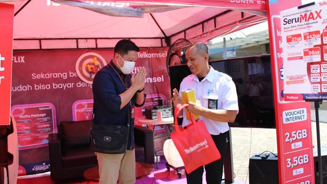 Sediakan Jaringan Broadband, Layanan Data Telkomsel Naik 21%