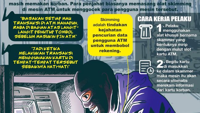 Banyak di SPBU, Ini Tanda ATM yang Dipasang Alat Skimming