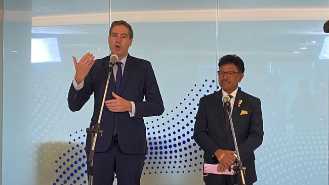 Menteri Johnny Plate Ketemu Mendag Perancis, Ada Apa?