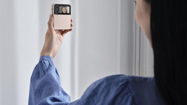 Samsung Galaxy Z Flip 4, HP Drakor Idola Oppa