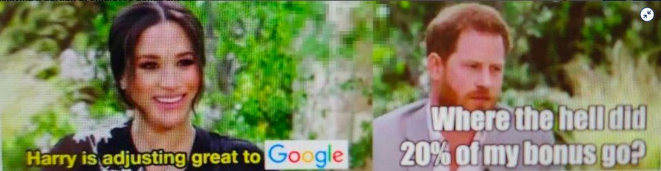 Google Cicil Bayar Bonus, Karyawan Bikin Meme Pangeran Harry