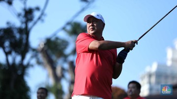 Bos BNI Antusias Ikuti Turnamen Golf CNBC Indonesia