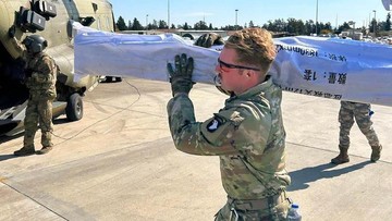 Militer AS Curi Bantuan Gempa Suriah Viral di IG, Faktanya?