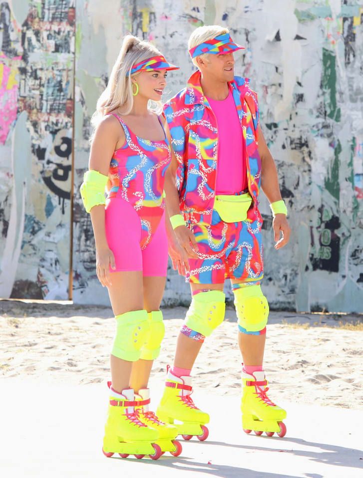 Margot Robbie & Ryan Gosling Tampil Serba Pink di Film Barbie