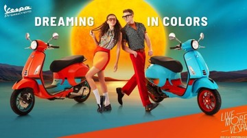 Tampil Berani, Piaggio Indonesia Hadirkan Vespa Dua Warna
