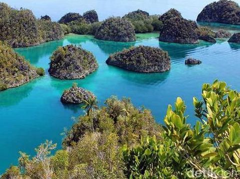 Raja Ampat, salah satu destinasi wisata bawah laut terbaik di Indonesia. (Randy/detikTravel)