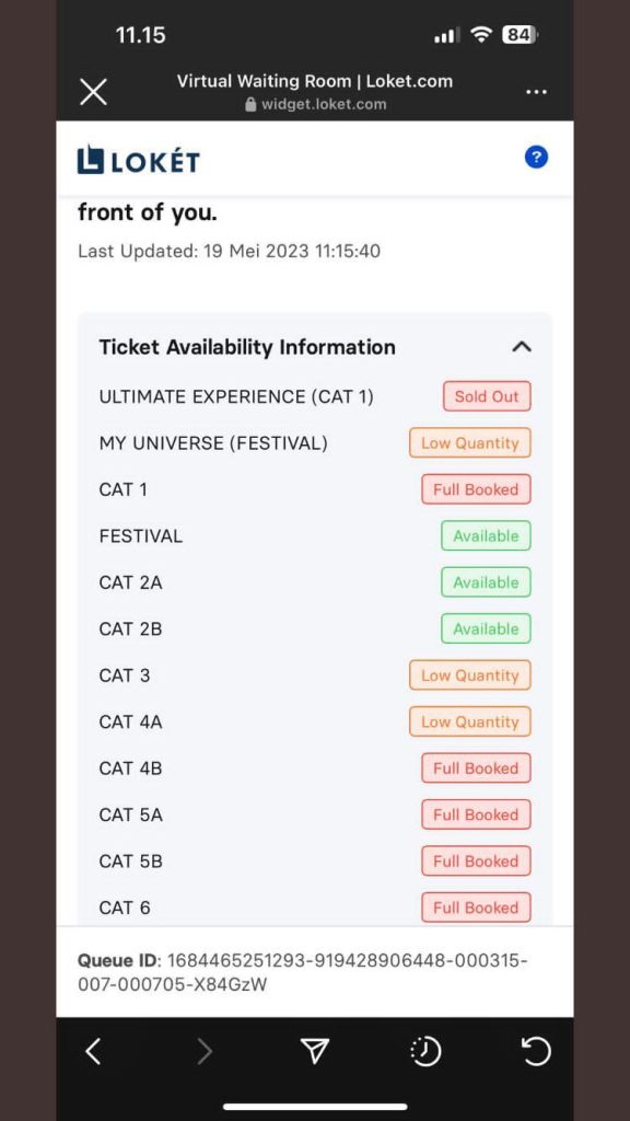 Sengit! Tiket Coldplay Umum Rp11 Juta Ludes dalam 15 Menit