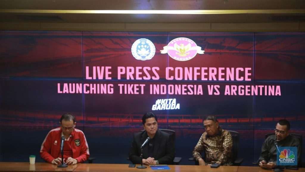5 Juni Siap-siap War, Ini Cara Beli Tiket RI Vs Argentina