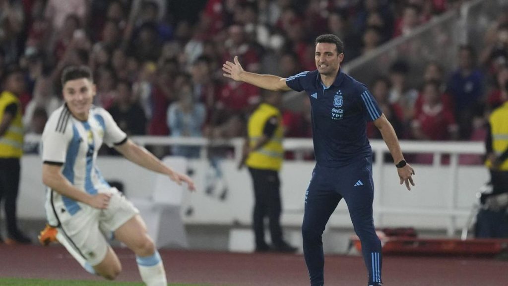 Pelatih Argentina Scaloni: Pertandingan ini Tidak Gampang