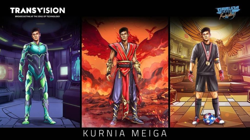 Legenda Bola RI Kurnia Meiga Join Garuda Eleven Metaleague