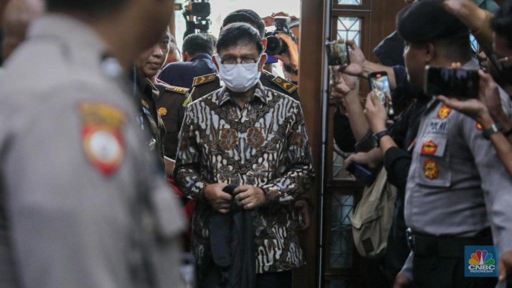 Sidang Kedua, Ini Bantahan Johnny Plate Korupsi Rp 17,8 M