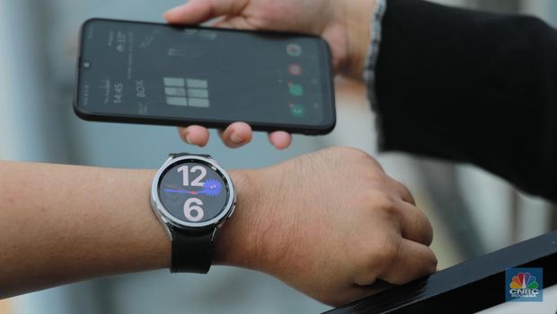 Samsung Galaxy Watch 6 (CNBC Indonesia/Muhammad Sabki)
