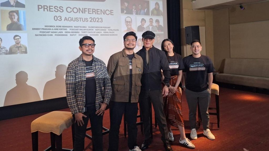 CXO Media Ajak 17 Podcaster Siaran di XXI Plaza Indonesia