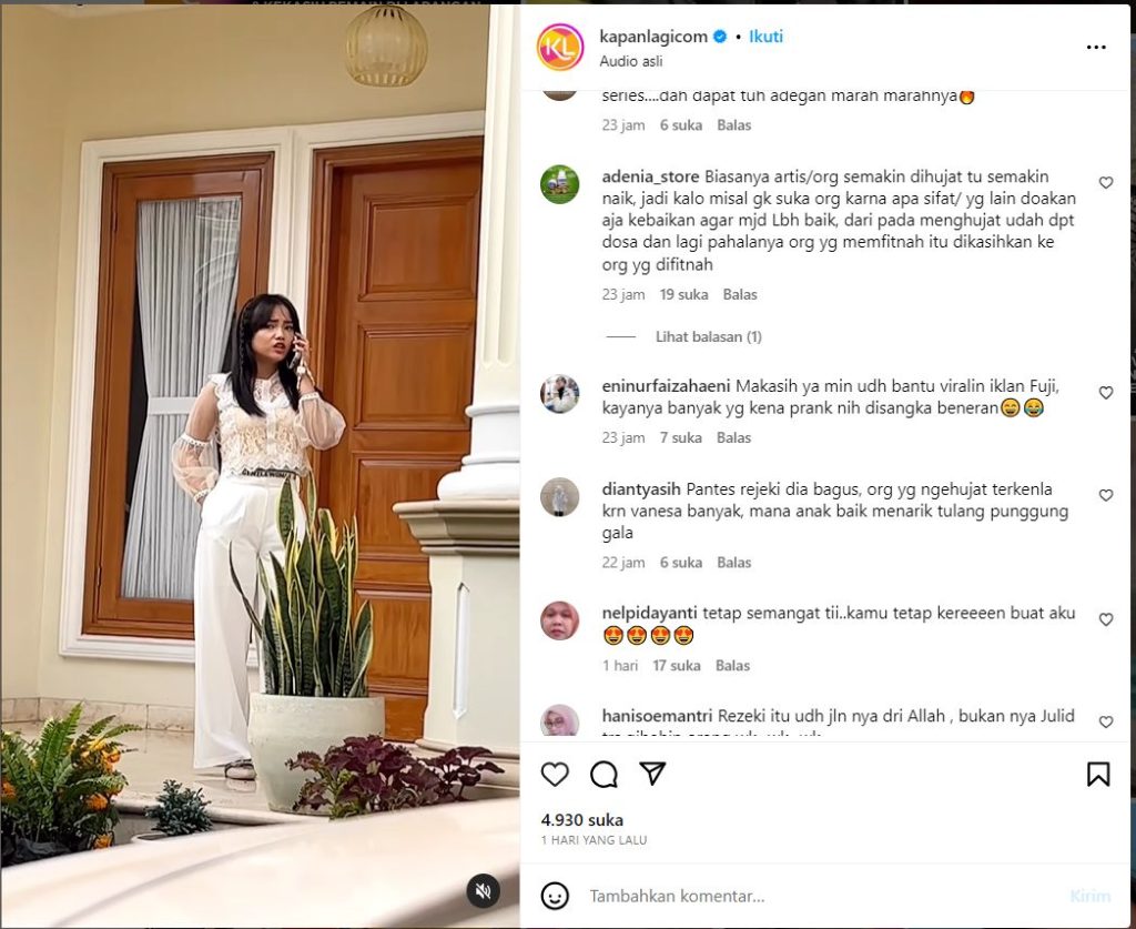 Fuji Ungkap Pindah Lapak ke Shopee Live Karena Banyak Diskon!