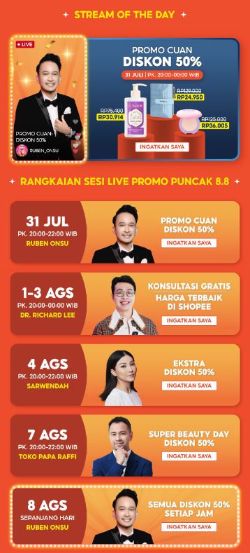 Kejar Omzet Besar, Sarwendah Ikut Jejak Suami ke Shopee Live