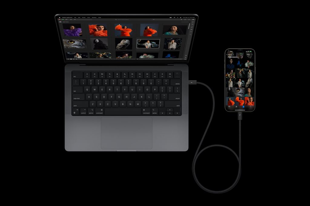 iPhone 15 dengan USB-C