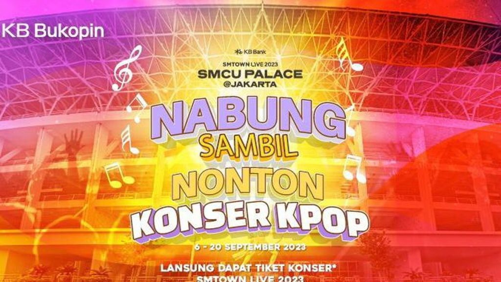 Eksklusif Bank KB Bukopin Tebar Tiket Konser SMTOWN LIVE 2023