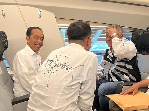 Jokowi Ajak Raffi Ahmad Cs Jajal Kereta Cepat Jakarta-Bandung