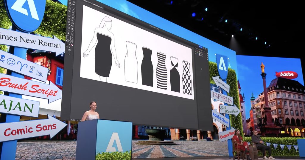 Adobe Pamer Gaun Digital, Ganti Desain Pakai Perintah Suara