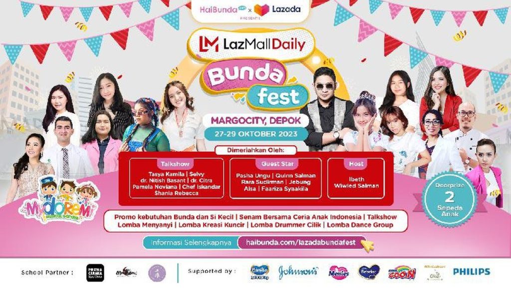 Ayah-Bunda, Ada Kelas Parenting Gratis di Bundafest 2023 Nih!