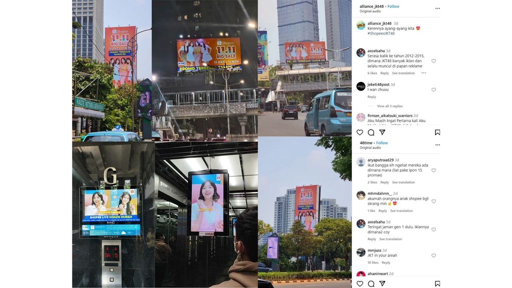 Jadi Bintang Shopee 11.11 Big Sale, Ini Profil 4 Member JKT48