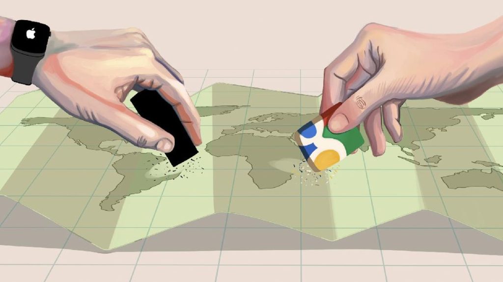 Jawaban Kenapa Palestina Tak Ada di Google Maps Cuma Israel