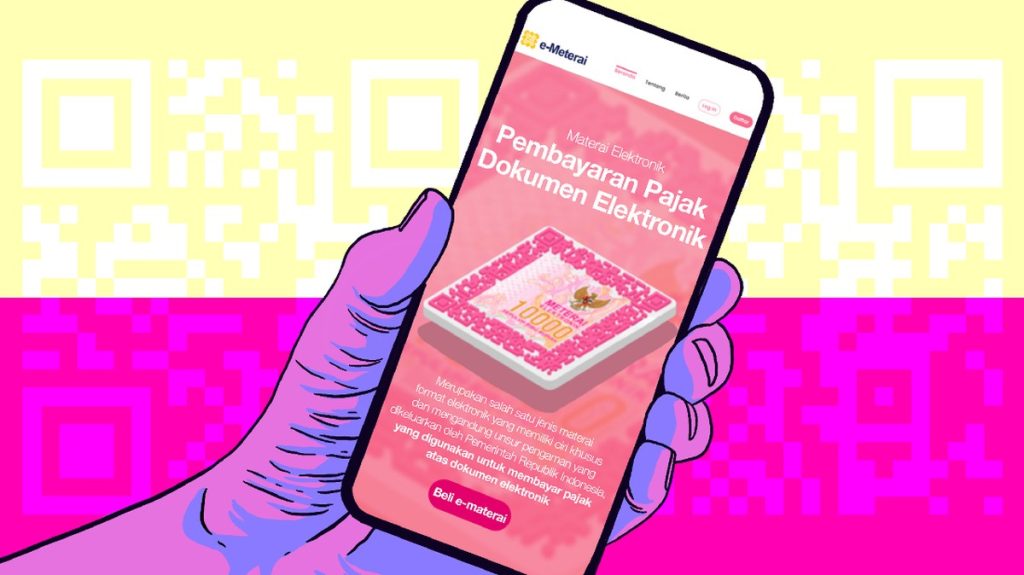 Link Beli Meterai Elektronik dan Cara Pasangnya