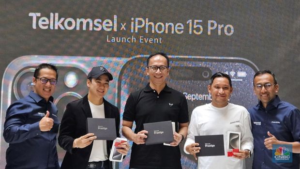 iPhone 15 Resmi di RI, Cek Harga Bundling Telkomsel di TShop