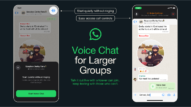 Ada Fitur Baru Voice Chat untuk Grup WhatsApp, Cek Fungsinya