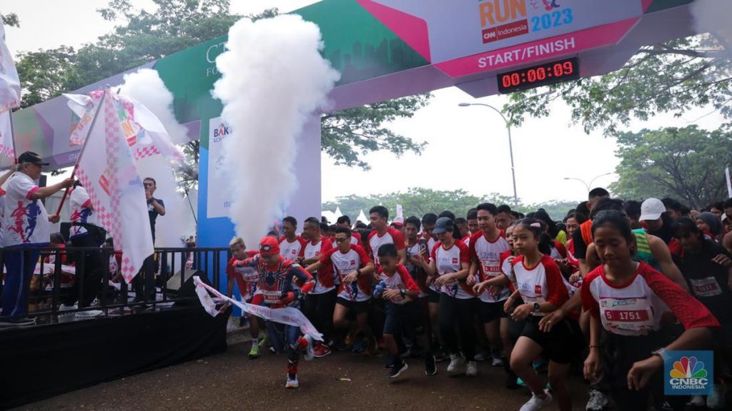 CT ARSA Charity Fun Run 2023 Pecahkan Rekor MURI