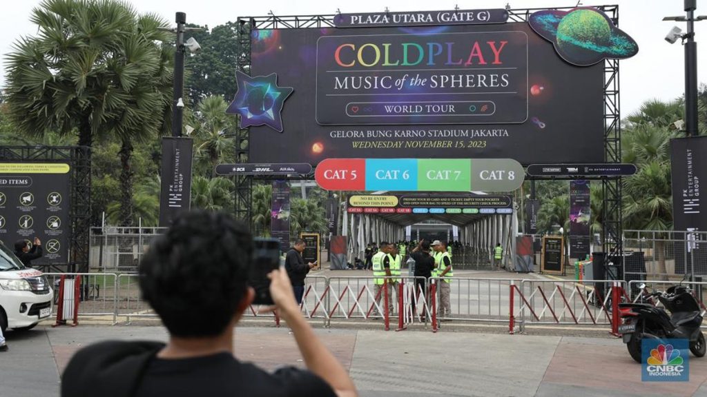 Calo Konser Coldplay Jual Materai Rp10 Ribu Jadi Rp50 Ribu