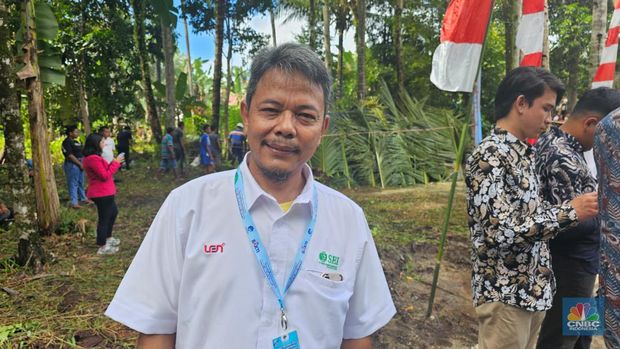Deputi Project Director PT SEI konsorsium paket 3, Agus Purnama. (CNBC Indonesia/Kartini Bohang)