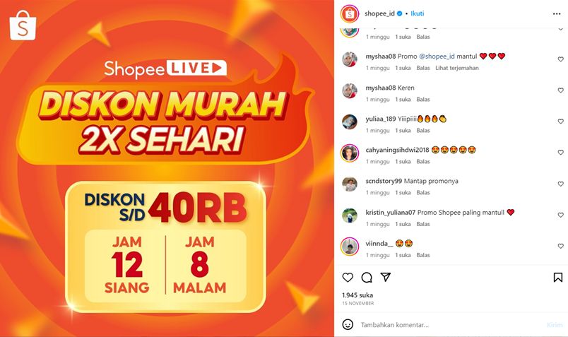 Promo Heboh di 12.12 Birthday Sale, Diskon Murah 2x Sehari