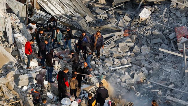 Israel Hancurkan Gaza Pakai AI, Pakar Sebut Baru Permulaan
