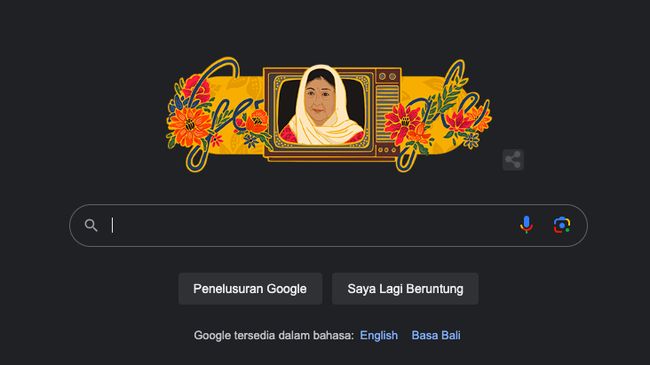 Aminah Cendrakasih Jadi Google Doodle Hari Ini, Siapa Dia?