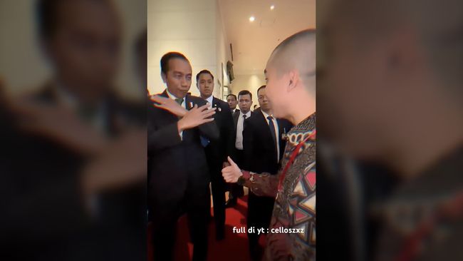 Saat Content Creator Cellos Ajak Jokowi Selebrasi Siuuu Ala CR7
