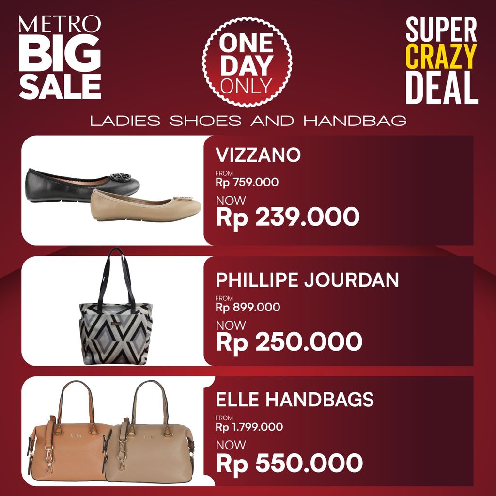 Metro BIG Sale Super Crazy Deal. (Metro)