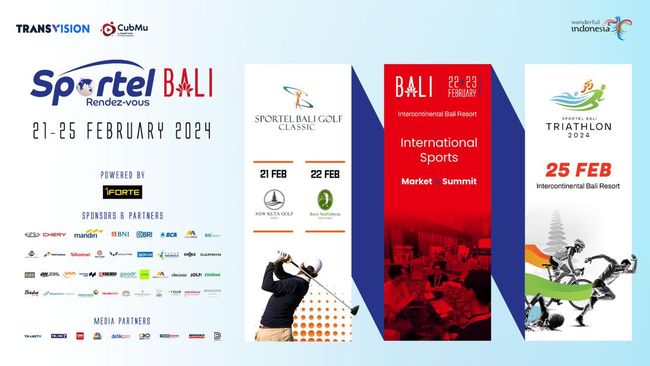 Siap-siap, Sportel Rendez-vous Bali 2024 Digelar Mulai 21 Februari