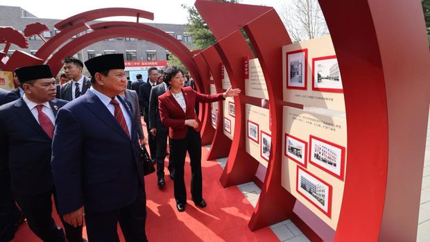 Prabowo Tinjau Program Makan Siang di China. (Dok. Kemhan RI)