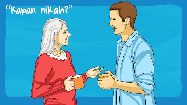 Ditanya Kapan Nikah Saat Lebaran? Ini Cara Jawabnya Menurut Psikolog