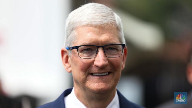 Gaji CEO Apple Naik Jadi Rp 1,2 Triliun walau iPhone Tak Laku