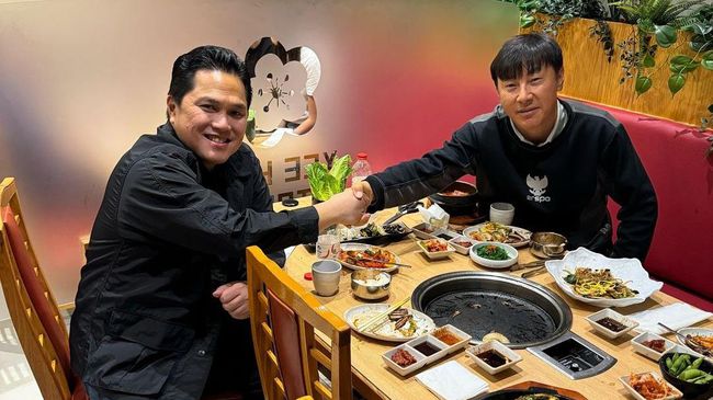 Pernyataan Lengkap Erick Thohir Umumkan Pemberhentian Shin Tae-yong