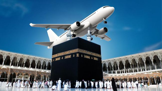 Benarkah Pesawat Tak Boleh Terbang di Atas Ka’bah? Ini Faktanya