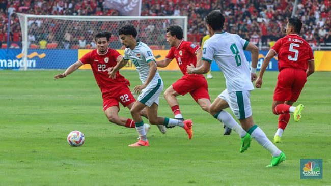 Timnas Indonesia Kalah 0-2 Vs Irak