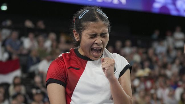 TOP! Gregoria Jorji Mariska Melenggang ke Semifinal Olimpiade 2024